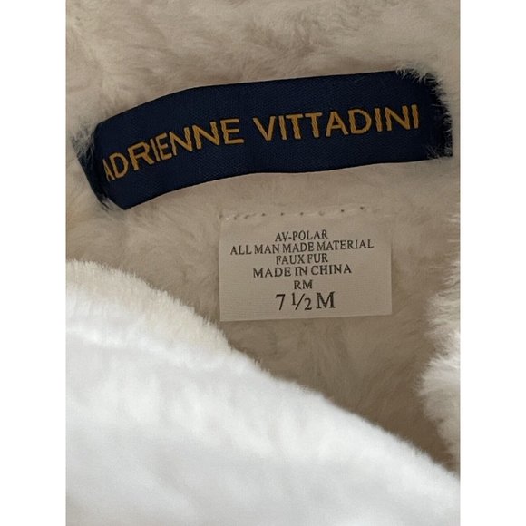 🌹Women’s Winter Size 7.5 Boots Adrienne Vittadini Polar Cold Weather Boots White - Picture 9 of 11